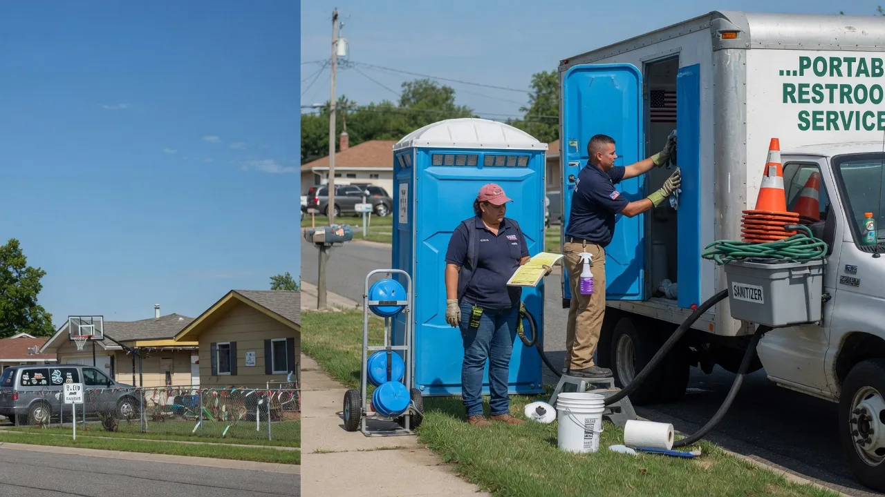 Portable Toilet Rental in Bern, KS near me